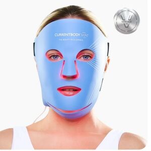 CurrentBody Skin Blue LED & Red Light Therapy Face Mask for Women